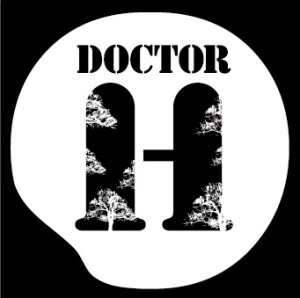 Dr.H logo黑8x8